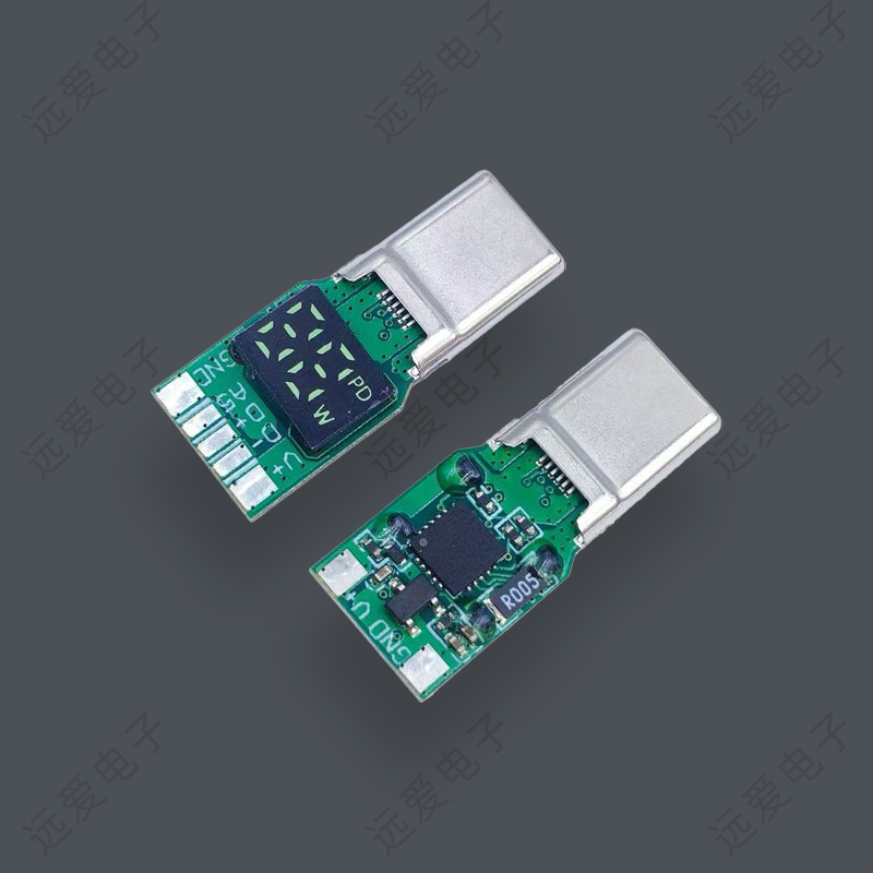 PD100W五芯帶LED功率顯示USB-C連接器